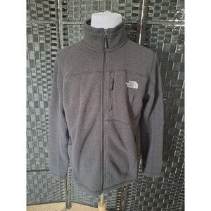 The North Face Full Zip Fleece Jacket Gordon Lyons Mens Large Gray NF0A33R5